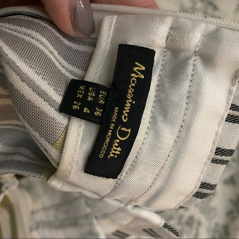 NWT Massimo Dutti Plaid Pattern Box pleated skirt - Picture 8 of 12